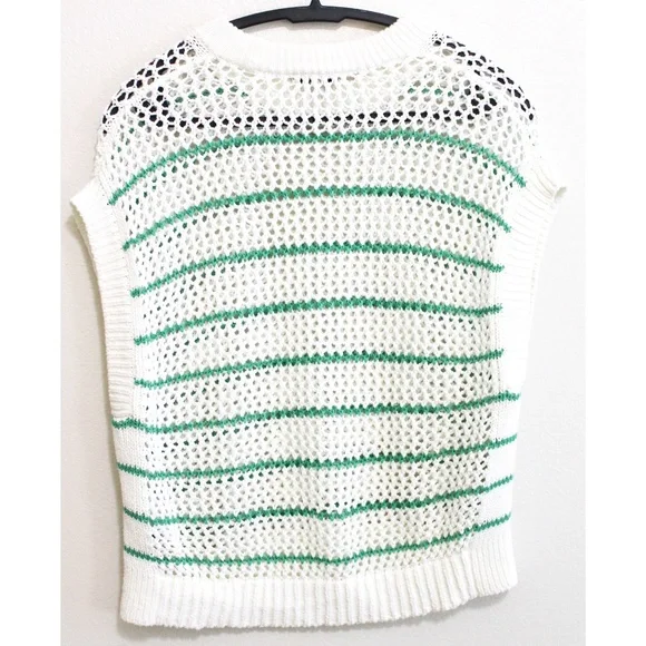 Madewell Stripe Open Stitch Sweater - Picture 5 of 6